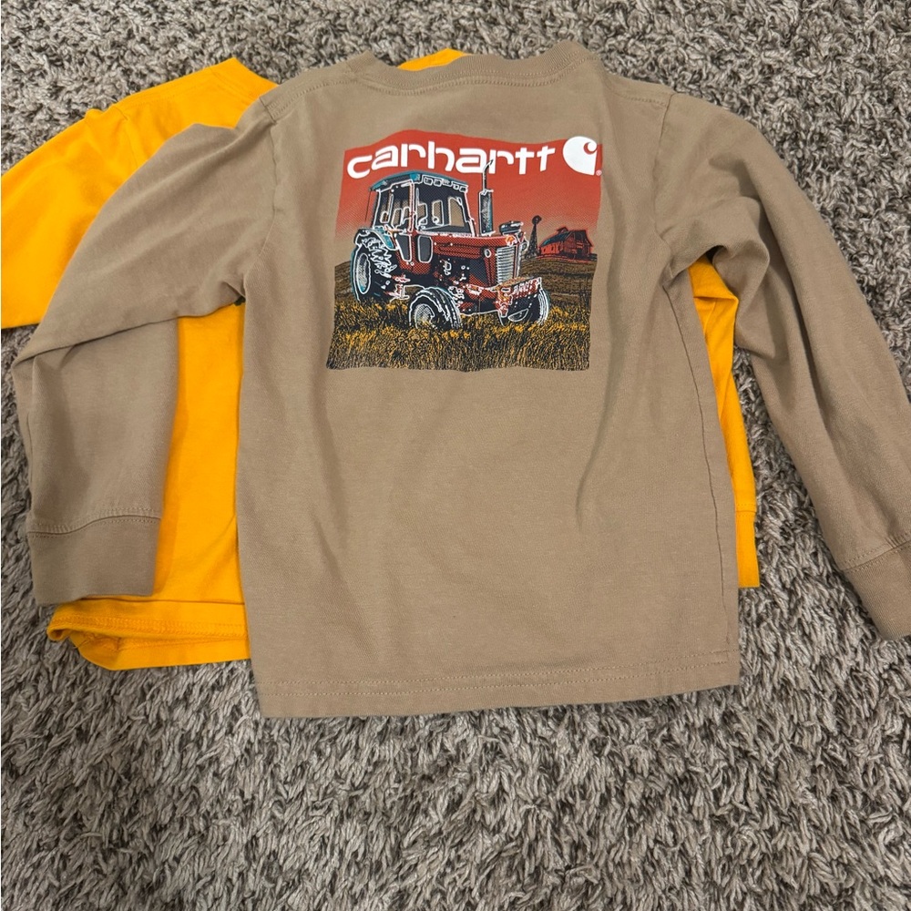 3t toddler Carhartt long sleeve shirts - Picture 2 of 5
